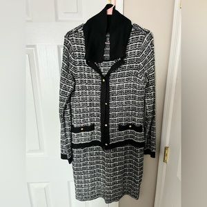 Black and white (Nicole miller) Women’s dress